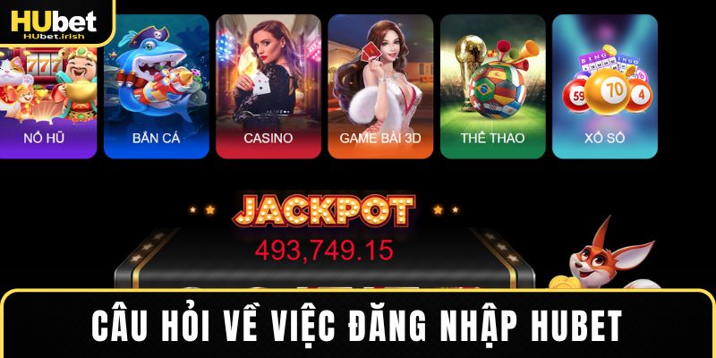 Câu hỏi thường thấy trong quá trình đăng nhập HUBET