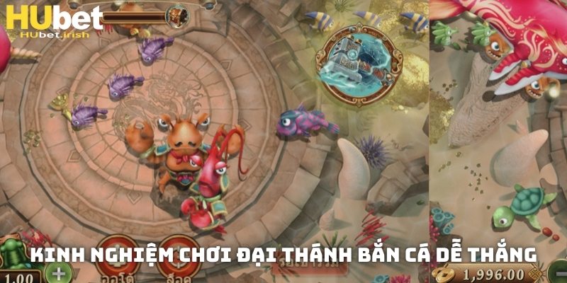 Chia sẻ kinh nghiệm chơi đại thánh bắn cá HUBET dễ thắng