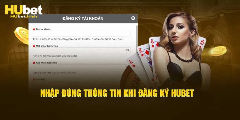 Dữ liệu cá nhân được yêu cầu khi tạo tài khoản